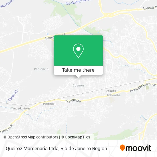 Queiroz Marcenaria Ltda map