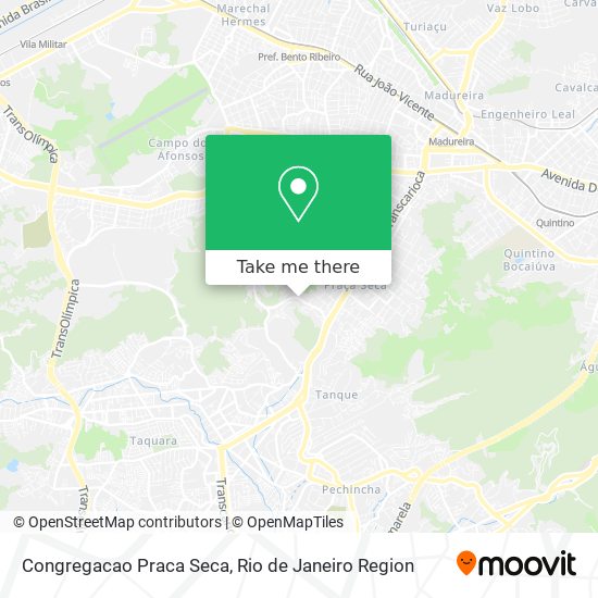 Mapa Congregacao Praca Seca