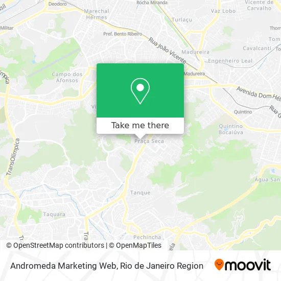 Andromeda Marketing Web map