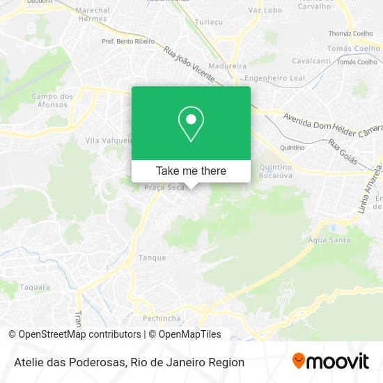 Atelie das Poderosas map