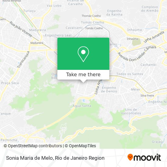Mapa Sonia Maria de Melo