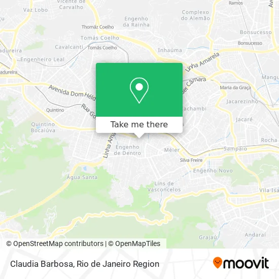 Claudia Barbosa map