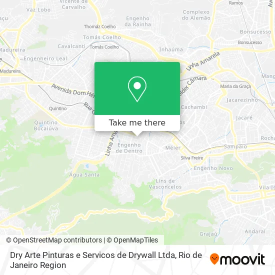 Dry Arte Pinturas e Servicos de Drywall Ltda map