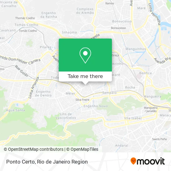 Ponto Certo map