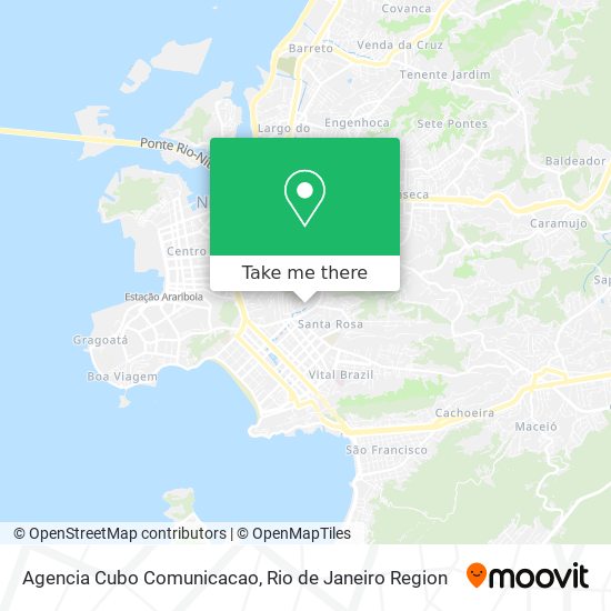 Mapa Agencia Cubo Comunicacao