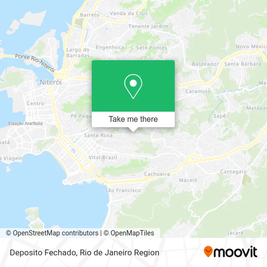 Deposito Fechado map