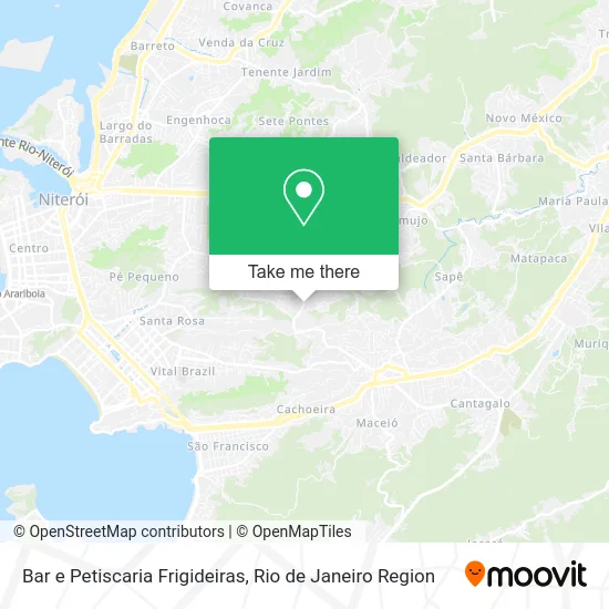Bar e Petiscaria Frigideiras map