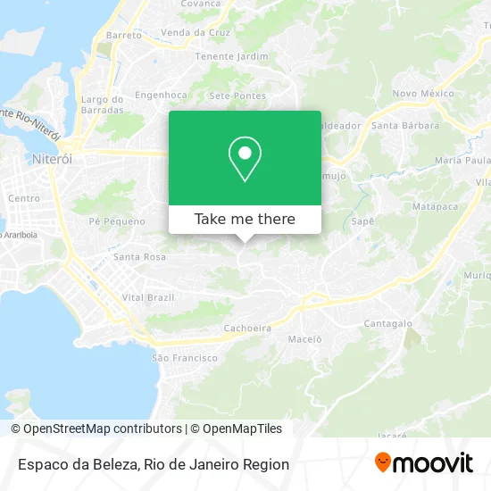 Espaco da Beleza map