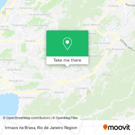 Irmaos na Brasa map