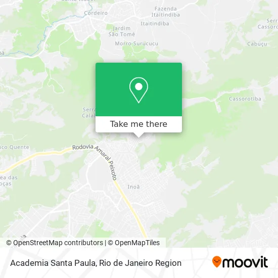Academia Santa Paula map