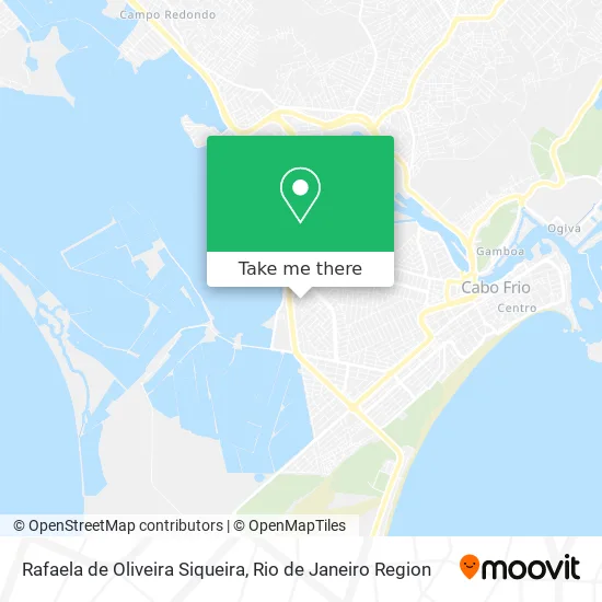 Rafaela de Oliveira Siqueira map