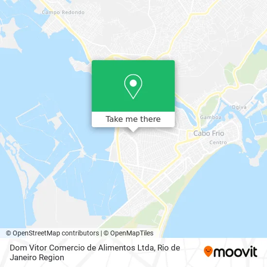 Dom Vitor Comercio de Alimentos Ltda map