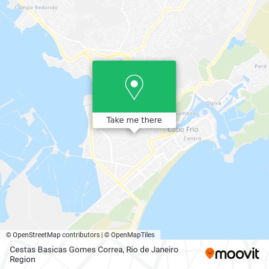 Cestas Basicas Gomes Correa map