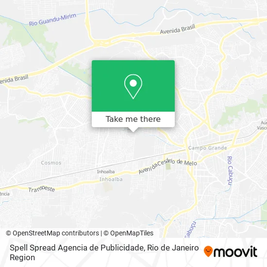 Spell Spread Agencia de Publicidade map