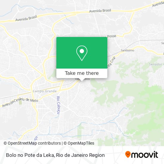 Bolo no Pote da Leka map