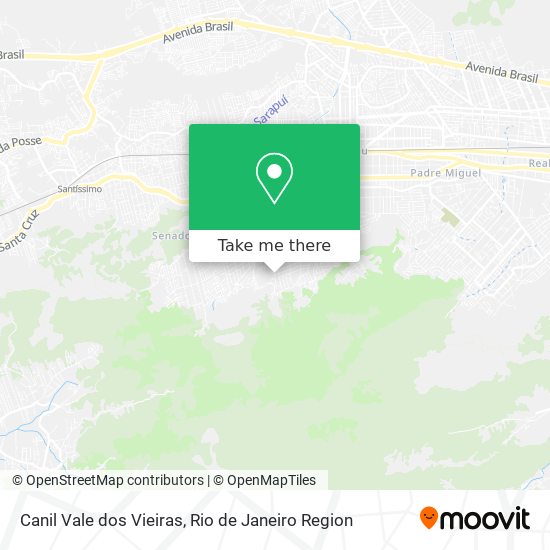 Canil Vale dos Vieiras map