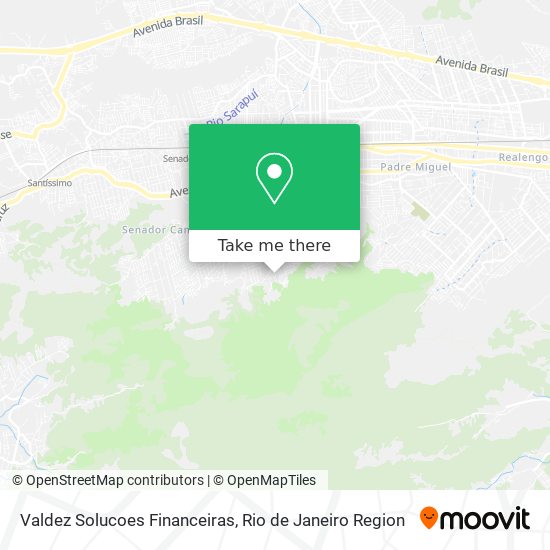 Valdez Solucoes Financeiras map