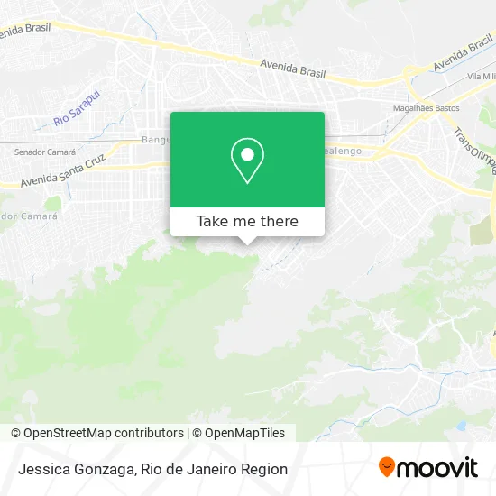 Jessica Gonzaga map