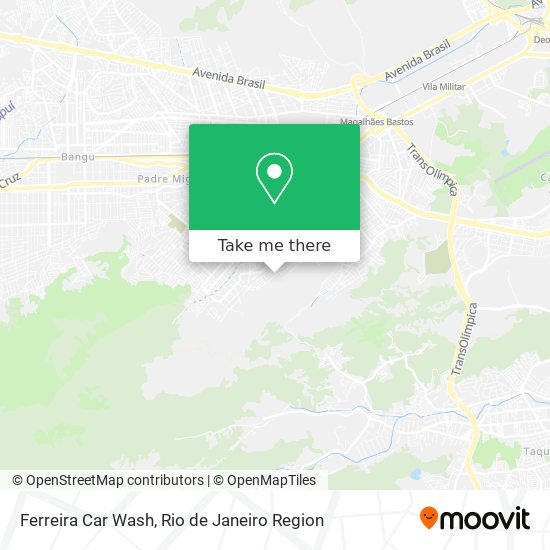 Ferreira Car Wash map