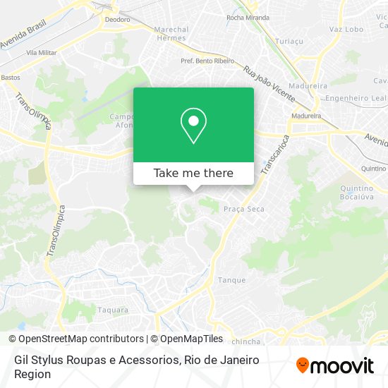 Mapa Gil Stylus Roupas e Acessorios