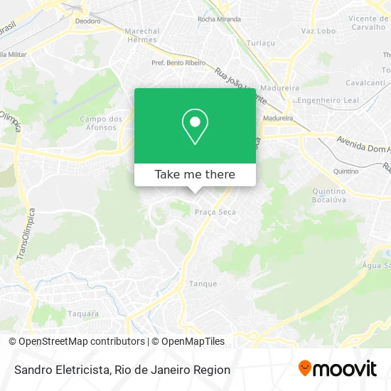 Sandro Eletricista map