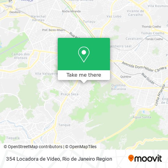 354 Locadora de Vídeo map