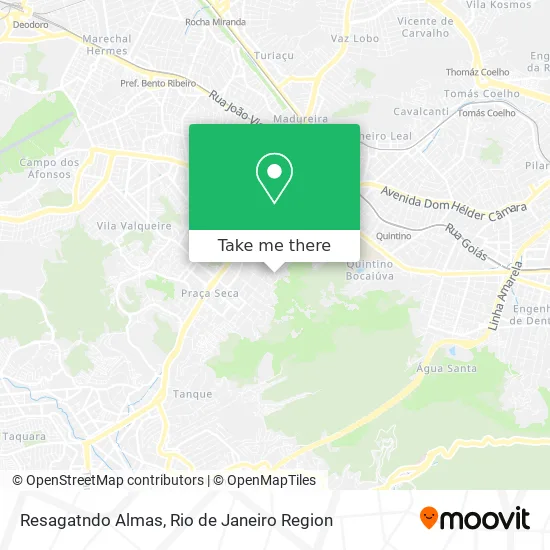 Resagatndo Almas map