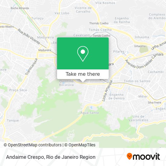 Andaime Crespo map