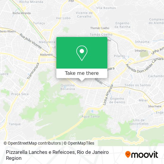 Pizzarella Lanches e Refeicoes map