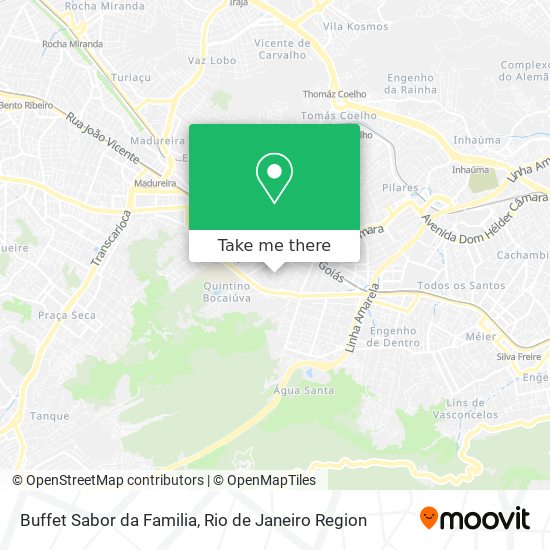 Buffet Sabor da Familia map