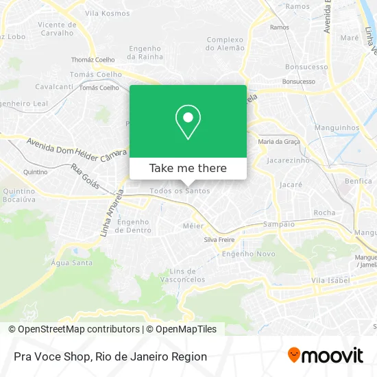 Pra Voce Shop map