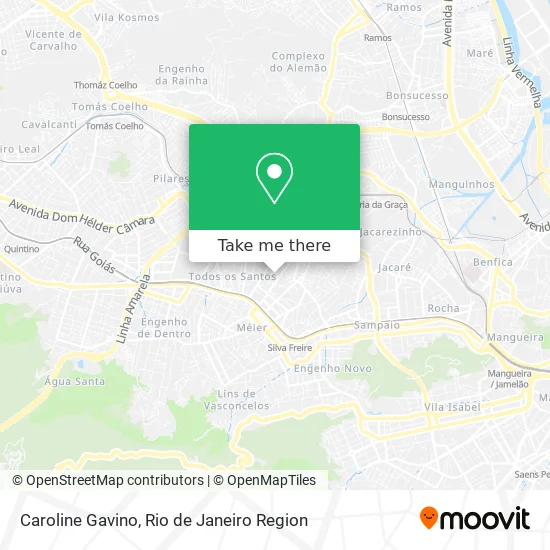 Caroline Gavino map