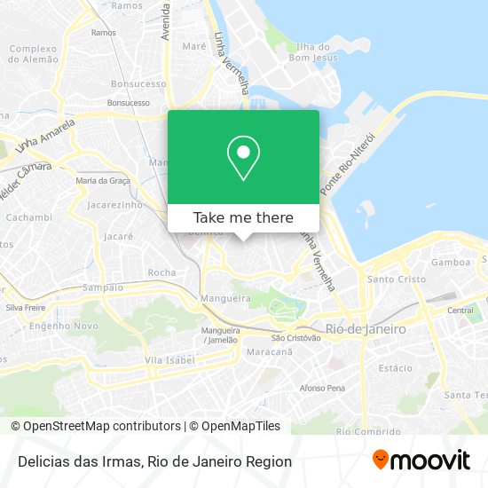 Delicias das Irmas map