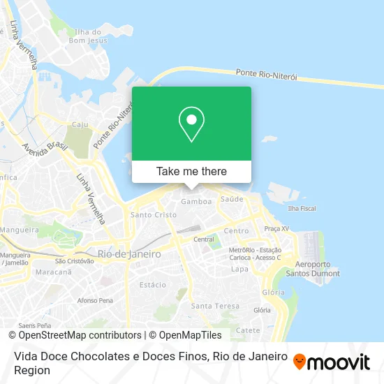 Vida Doce Chocolates e Doces Finos map