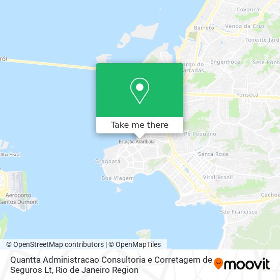 Quantta Administracao Consultoria e Corretagem de Seguros Lt map