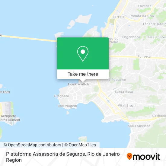 Plataforma Assessoria de Seguros map