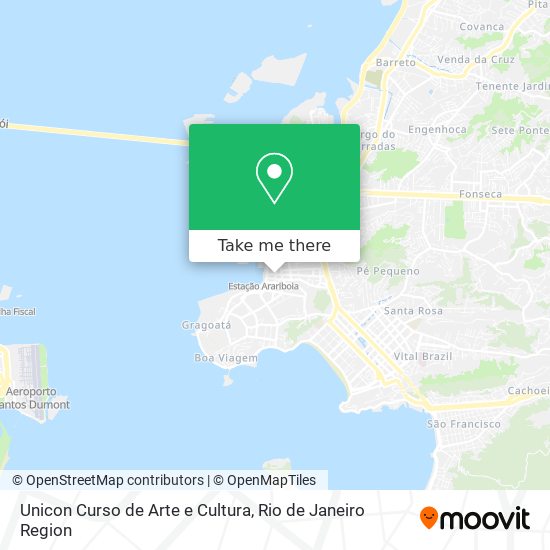 Unicon Curso de Arte e Cultura map