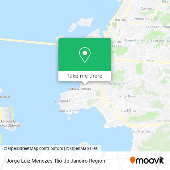 Jorge Luiz Menezes map