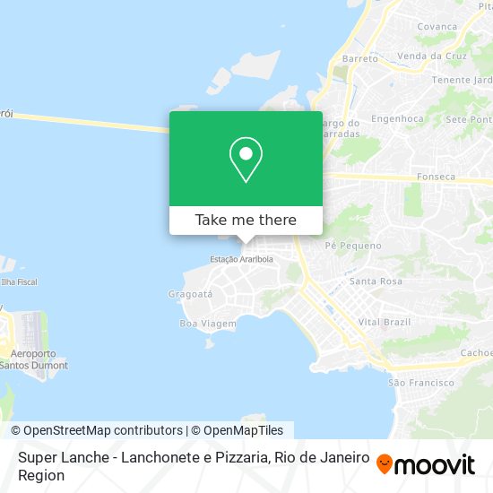 Super Lanche - Lanchonete e Pizzaria map