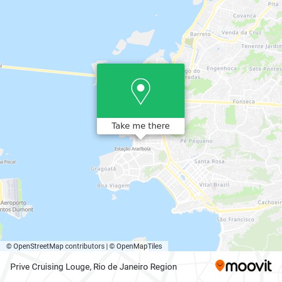 Prive Cruising Louge map