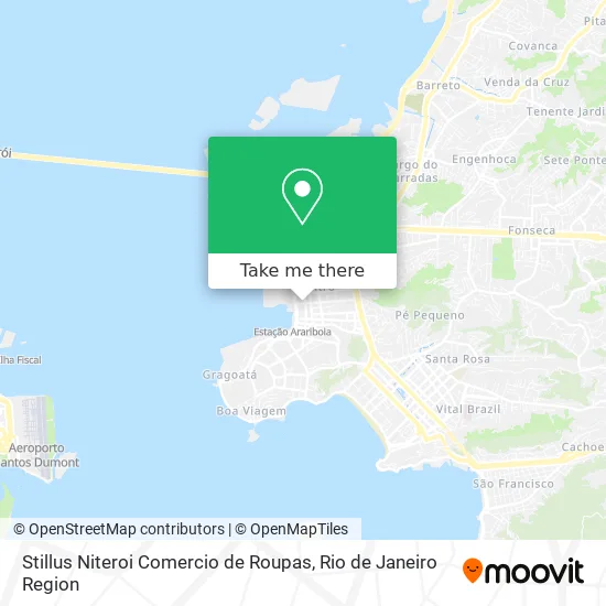 Stillus Niteroi Comercio de Roupas map