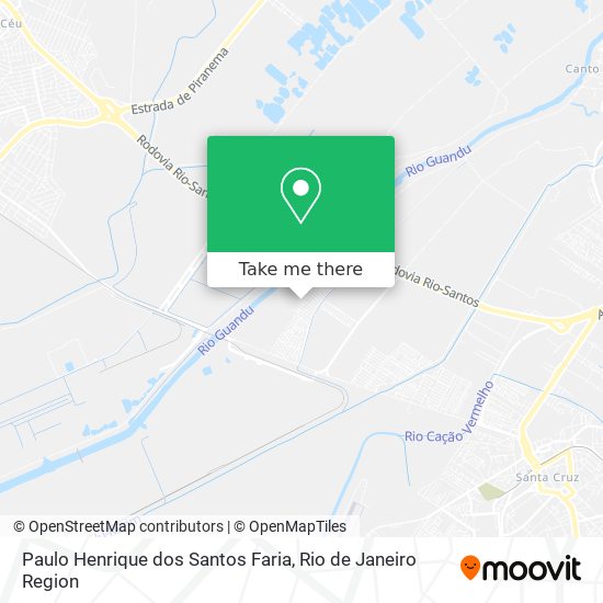 Paulo Henrique dos Santos Faria map