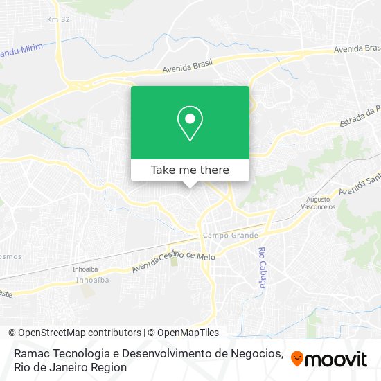 Ramac Tecnologia e Desenvolvimento de Negocios map