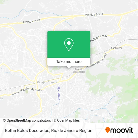 Betha Bolos Decorados map