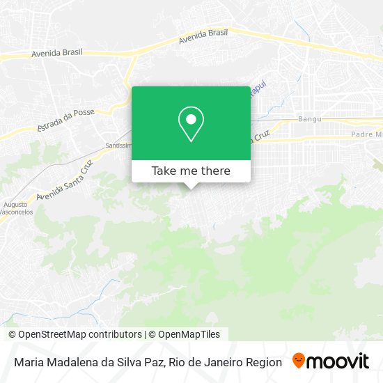 Maria Madalena da Silva Paz map