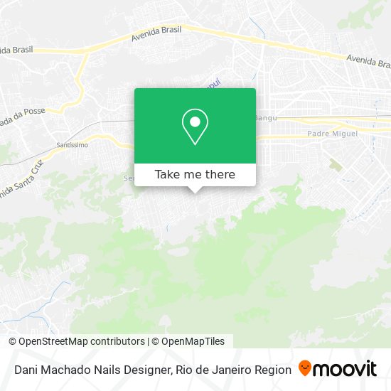 Dani Machado Nails Designer map
