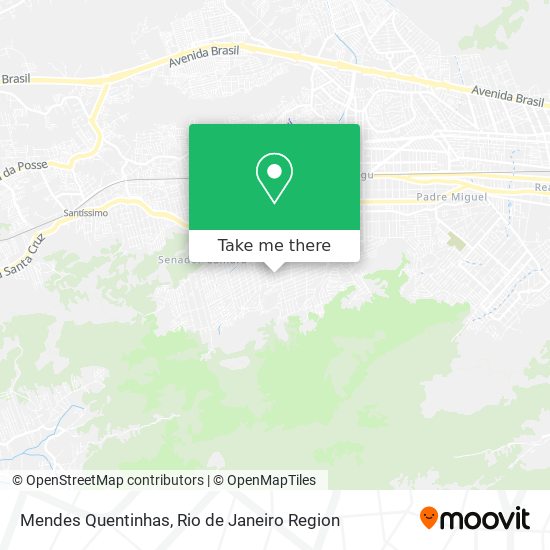 Mendes Quentinhas map