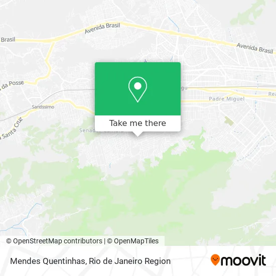 Mendes Quentinhas map
