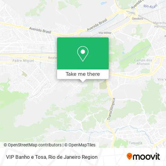 VIP Banho e Tosa map