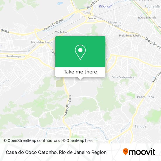 Casa do Coco Catonho map